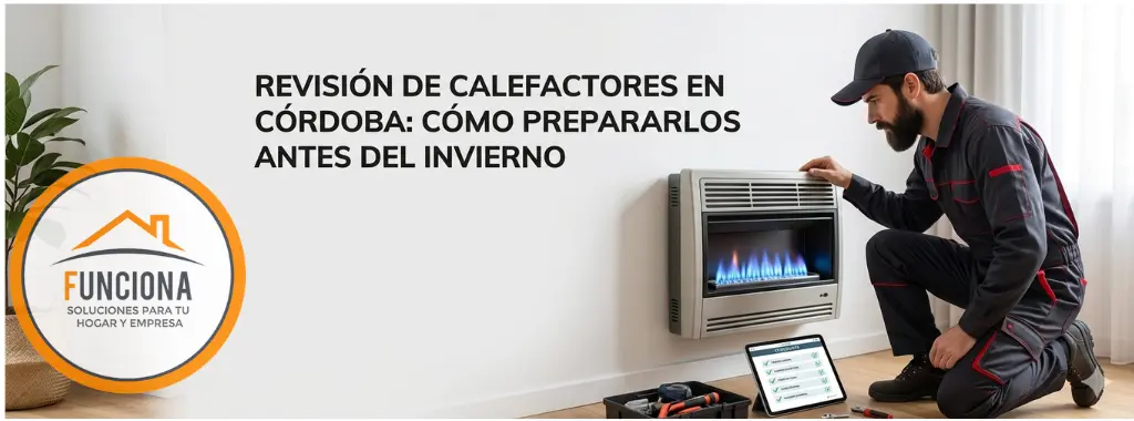 Revisión de calefactores en Córdoba: cómo prepararlos antes del invierno