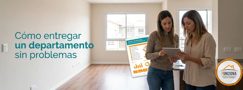 Cómo entregar un departamento sin problemas